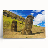 Black and white photograph of a Chilean landscape on stretched canvas, ideal for kitchen wall art or bedroom ambiance.