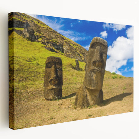 Large canvas print of a South American landscape in earthy tones, suitable for kitchen wall art.