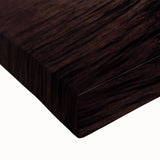 Large art of a black and white landscape painting depicting the Galapagos Islands on stretched canvas.