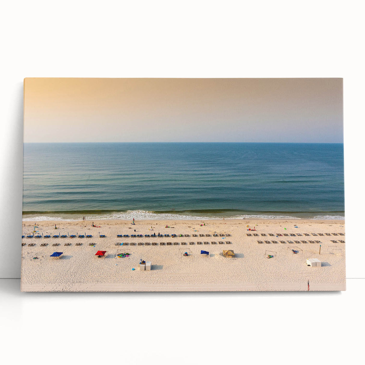 Black and white stretched canvas of Alabama scenery, ideal for kitchen wall art or bedroom decor.