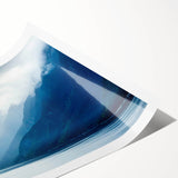 Extra large wall art featuring line art flowers in black and white on a rolled print, suited for large living room decor.