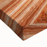 Black and white landscape art painting of Coyote Buttes in Arizona on stretched canvas, ideal for bedroom wall art.