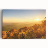 Black and white photograph of Arkansas scenery on large stretched canvas, suitable for kitchen wall art.