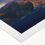 Art deco poster of Catalina, California in pastel hues on rolled canvas, ideal for dining room wall art.