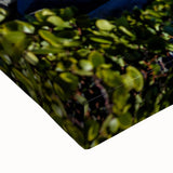 Black and white landscape art painting of Lake Tahoe on stretched canvas, suitable for bedroom wall decor.