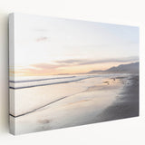 Large canvas print of Santa Barbara scenery in natural colors, suited for kitchen wall art.