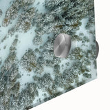 Large abstract wall art depicting the Vail, Colorado scenery in muted earth tones on acrylic glass.