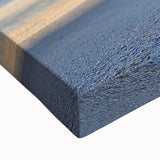 Black and white landscape art painting of the Florida Keys on stretched canvas, ideal for bedroom decor.