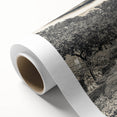 Art Deco style poster of Savannah, Georgia, with soft peach and green tones on rolled canvas, ideal for nursery wall art.
