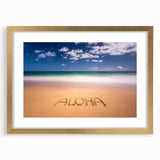Extra large wall art featuring an abstract depiction of Kauai's landscape in textured gold tones.