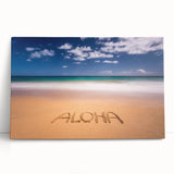 Black and white photo of Kauai's coastline on stretched canvas, suitable as kitchen wall art or bedroom decor.