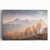 Black and white photograph of Idaho countryside on large stretched canvas, suitable for kitchen wall art.