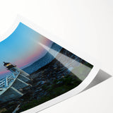 Extra large wall art featuring line art flowers in muted gray tones on a rolled print, ideal for large living room decor.