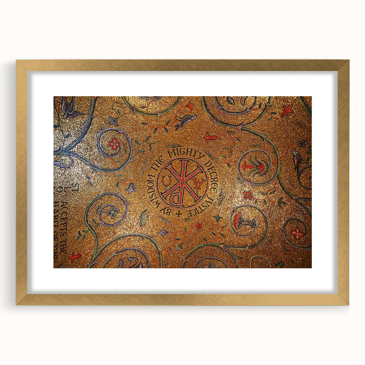 Extra large abstract art print of St.