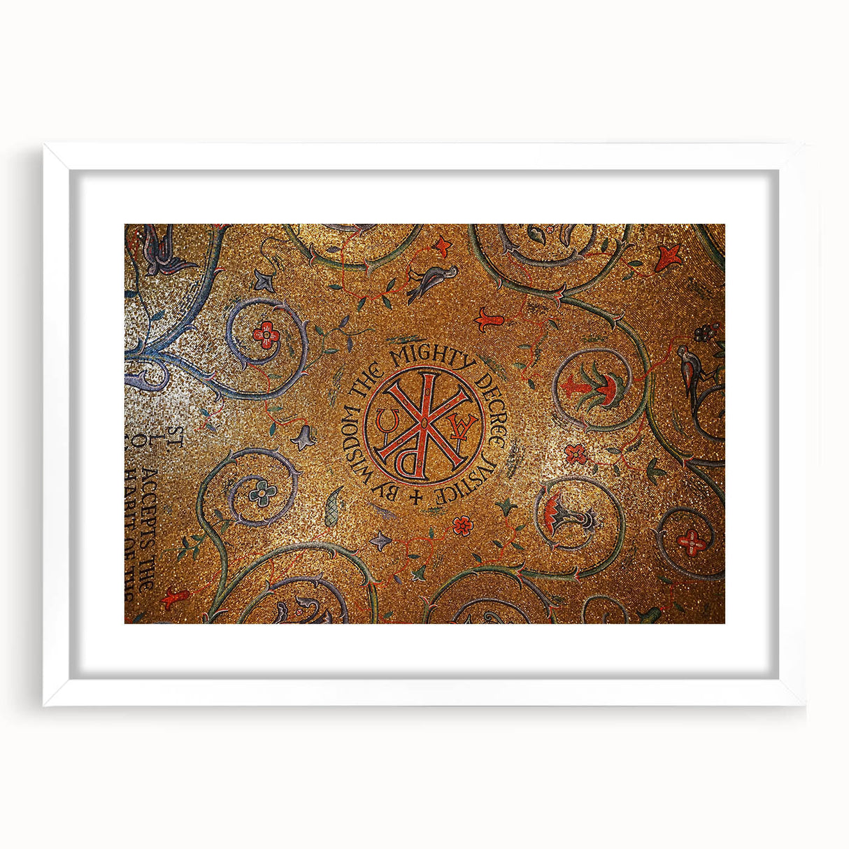 Abstract art print of St.