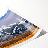 Extra large wall art featuring line art flowers in black and white, rolled print format, ideal for large living room decor.