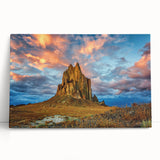 Black and white large art canvas of New Mexico scenery, ideal for kitchen wall art or bedroom ambiance.