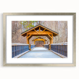 Textured abstract art print depicting a muted color palette of Raleigh, framed in silver, ideal for bedroom art.