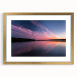 Extra large abstract art print of textured Pennsylvania scenery in muted earth tones, framed in gold.