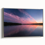 Landscape art painting of a Pennsylvania scenery on a framed canvas, featuring muted earth tones, ideal for office decor.