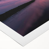 Art deco poster of Pennsylvania scenery in muted green and blue tones on rolled canvas, suitable for dining room wall art.