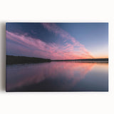 Black and white stretched canvas of Pennsylvania scenery, ideal for kitchen art.