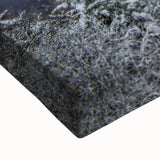 Black and white landscape art painting of Virginia scenery on large stretched canvas, suitable for bedroom wall decor.