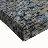 Black and white landscape art painting of Olympic National Park on stretched canvas, ideal for bedroom wall art.