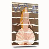 Vintage Vogue Poster - 1920s Nautical Venus Fashion Illustration Art