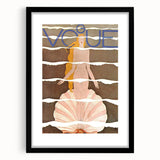 Vintage Vogue Poster - 1920s Nautical Venus Fashion Illustration Art