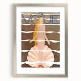 Vintage Vogue Poster - 1920s Nautical Venus Fashion Illustration Art