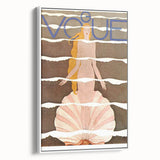 Vintage Vogue Poster - 1920s Nautical Venus Fashion Illustration Art