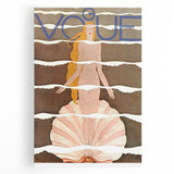 Vintage Vogue Poster - 1920s Nautical Venus Fashion Illustration Art