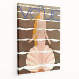 Vintage Vogue Poster - 1920s Nautical Venus Fashion Illustration Art