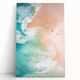 Large black and white abstract art on stretched canvas, ideal for kitchen wall art or bedroom ambiance.