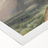 Classic Romantic Paintings - Penmaenmawr Stormy Landscape Canvas Art
