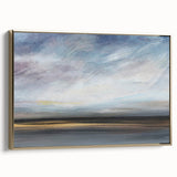 Framed abstract landscape wall art featuring vibrant gold tones and textured details, displayed in a modern setting, perfect for enhancing home decor.