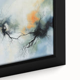 Abstract Fluid Canvas Art – Branching Currents in Misty Glow