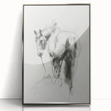 Framed acrylic wall art featuring a vibrant animal design with a silver frame, perfect for adding a modern touch to home decor or office spaces. Ideal for animal lovers and art enthusiasts.