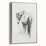 Framed canvas artwork showcasing a detailed animal design in vibrant colors, with a sleek silver frame. Ideal for enhancing modern decor in living spaces.