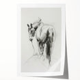 Rolled canvas print showcasing an intricate design of various animals, featuring vibrant colors and detailed illustrations, packaged securely in a cardboard tube for delivery.
