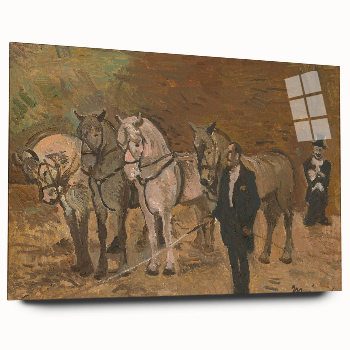 In the Arena Painting | Expressionism by Cyprián Majerník