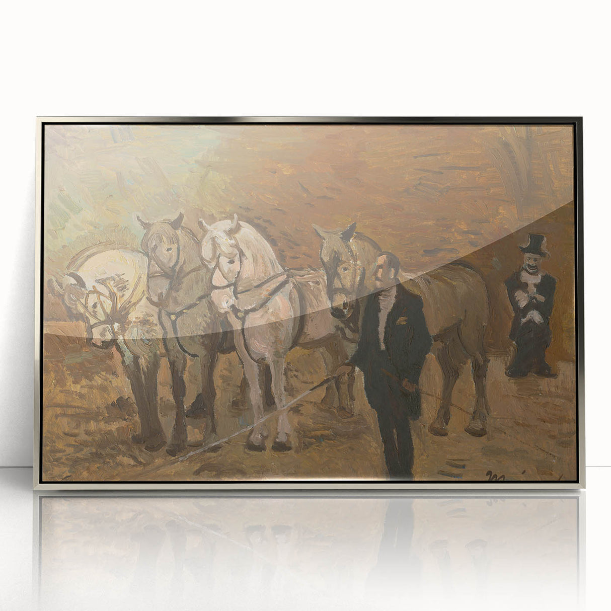 In the Arena Painting | Expressionism by Cyprián Majerník