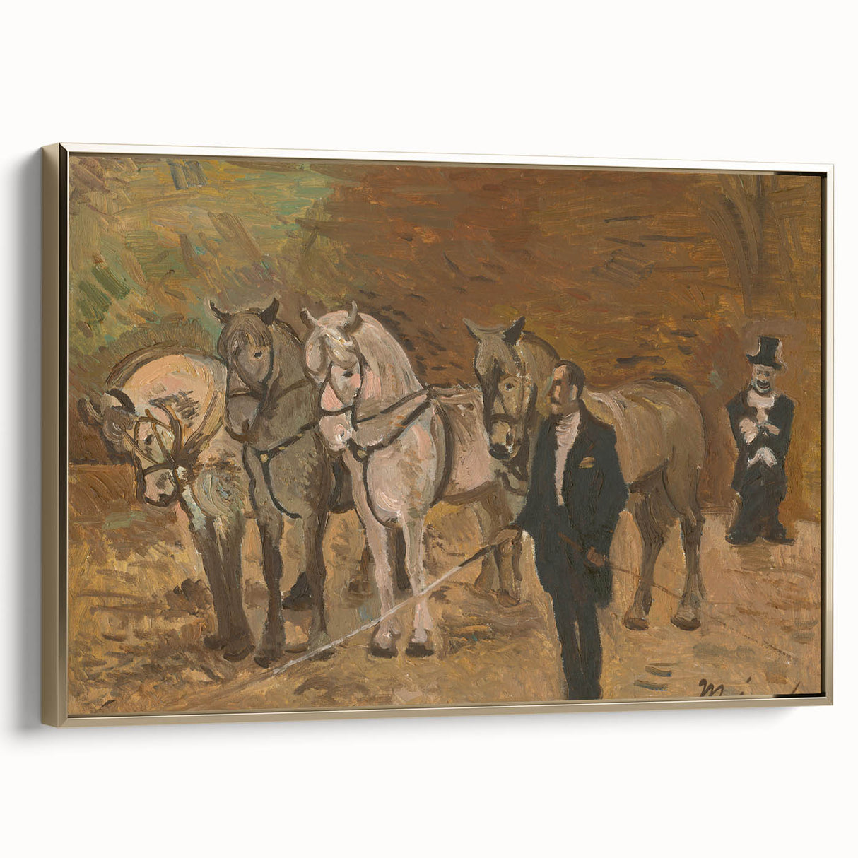 In the Arena Painting | Expressionism by Cyprián Majerník