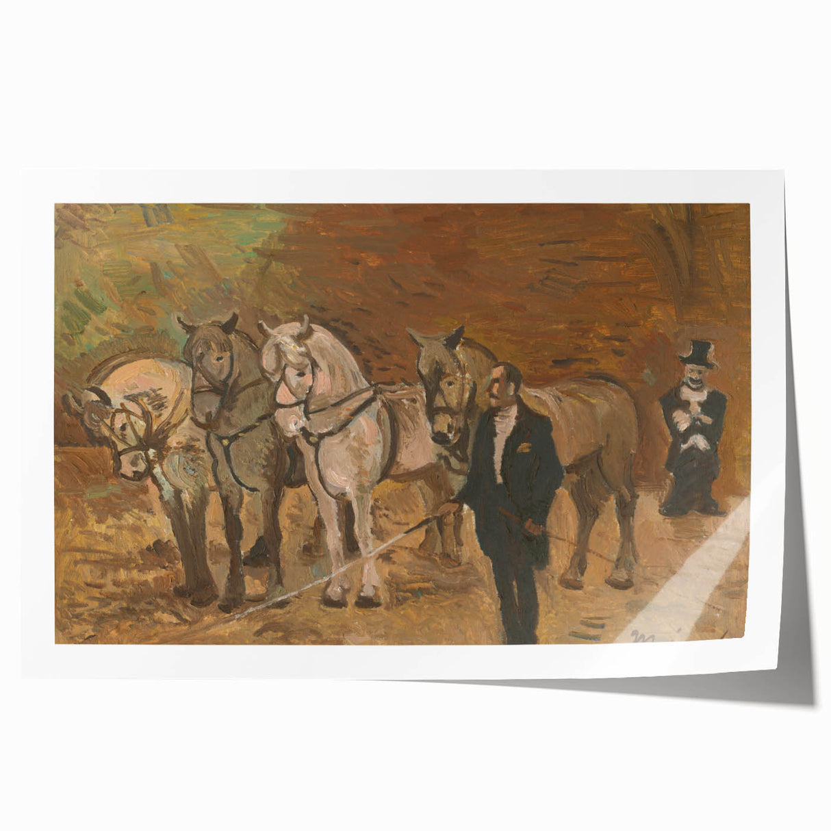 In the Arena Painting | Expressionism by Cyprián Majerník