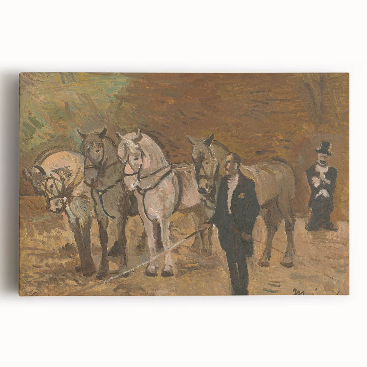 In the Arena Painting | Expressionism by Cyprián Majerník