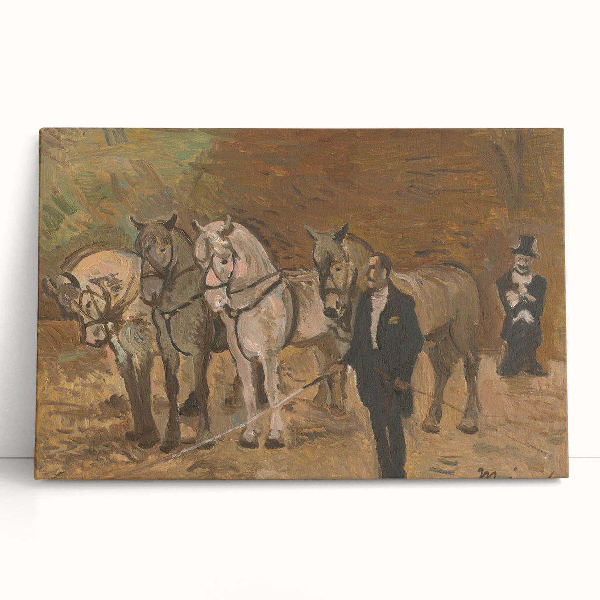In the Arena Painting | Expressionism by Cyprián Majerník