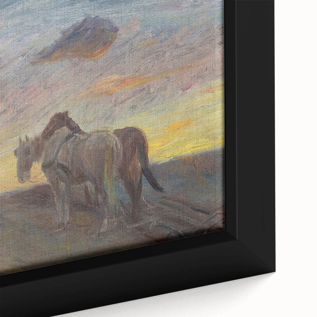 Impressionist Landscape - Evening Landscape by Theodor Philipsen Print