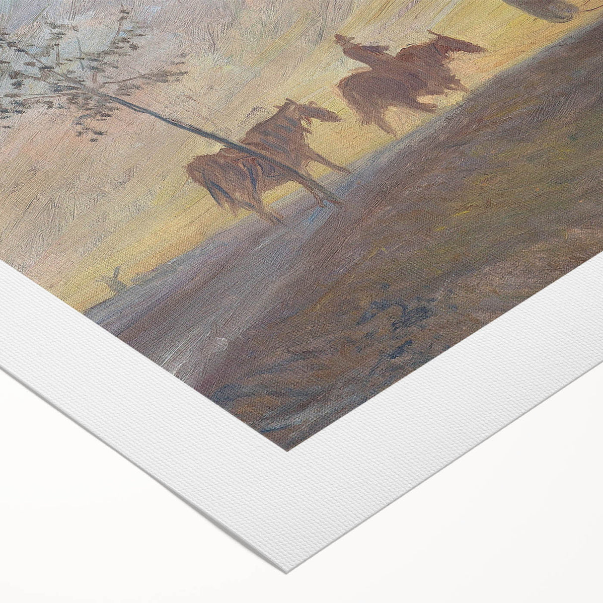 Impressionist Landscape - Evening Landscape by Theodor Philipsen Print