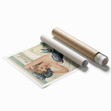 Retro Travel America Poster – Vintage Pin-Up Art Print